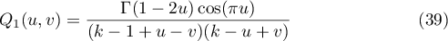 Equation (39)