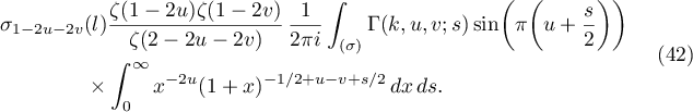 Equation (42)