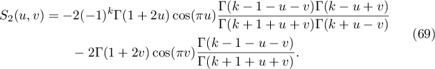 Equation (69)