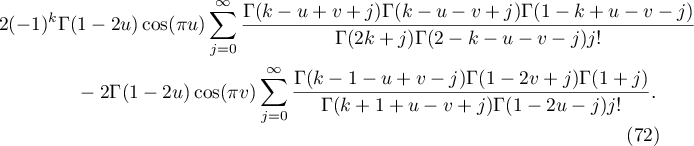 Equation (72)