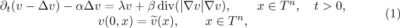 Equation (1)