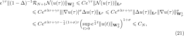 Equation (21)