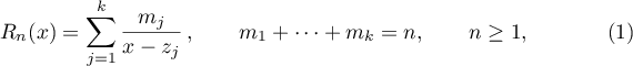 Equation (1)