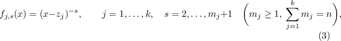 Equation (3)