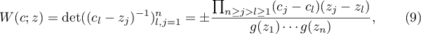 Equation (9)