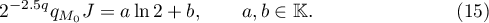 Equation (15)