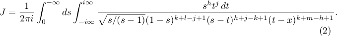 Equation (2)
