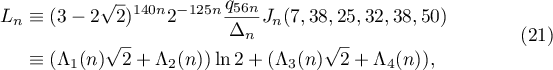 Equation (21)
