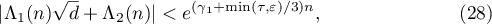 Equation (28)