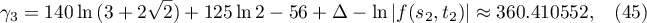 Equation (45)