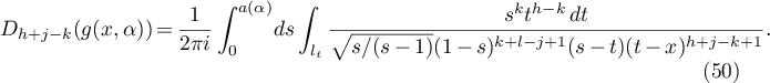 Equation (50)
