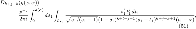 Equation (51)