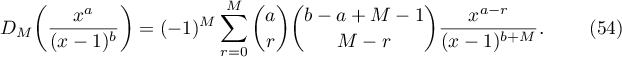 Equation (54)