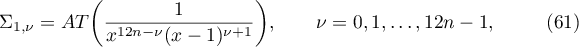 Equation (61)
