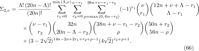 Equation (66)