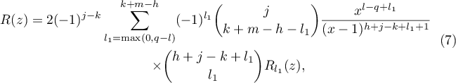 Equation (7)