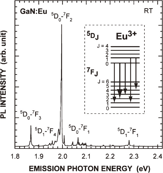 Present understanding of Eu luminescent centers in Eu-doped GaN grown ...