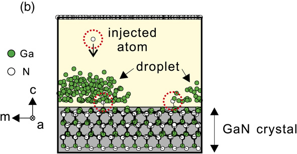 Molecular beam epitaxy growth of GaN under Ga-rich conditions ...
