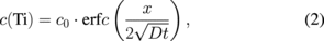 Equation (2)