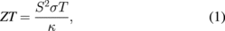 Equation (1)