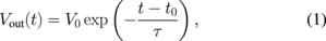 Equation (1)