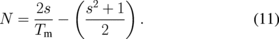 Equation (11)