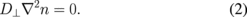 Equation (2)