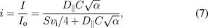 Equation (7)