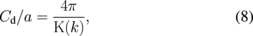 Equation (8)
