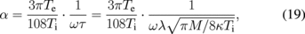 Equation (19)