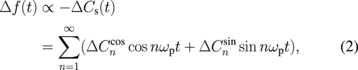 Equation (2)