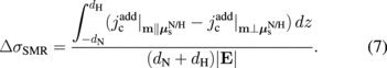 Equation (7)