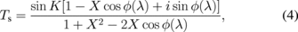 Equation (4)
