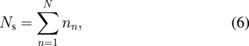 Equation (6)