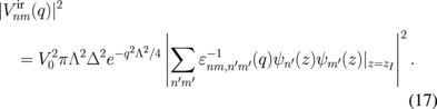 Equation (17)