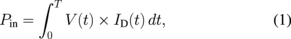 Equation (1)