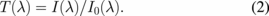 Equation (2)
