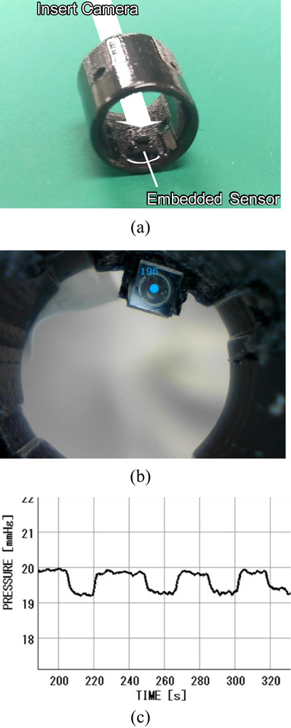 Fully wireless pressure sensor based on endoscopy images - IOPscience