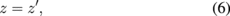 Equation (6)