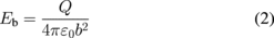 Equation (2)