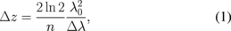 Equation (1)