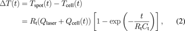 Equation (2)