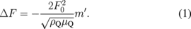 Equation (1)