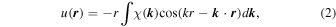 Equation (2)