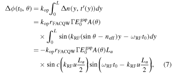 Equation (7)