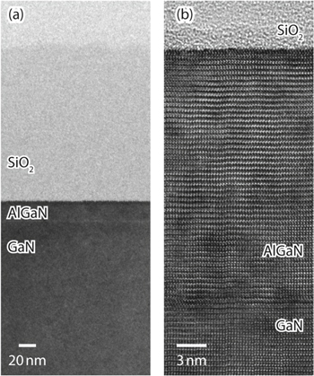 Effects of SiO2 passivation on the sheet carrier density of two ...