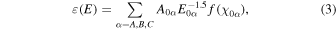 Equation (3)