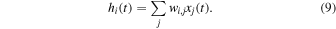 Equation (9)