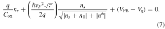 Equation (7)