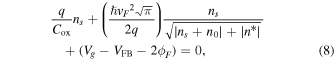 Equation (8)
